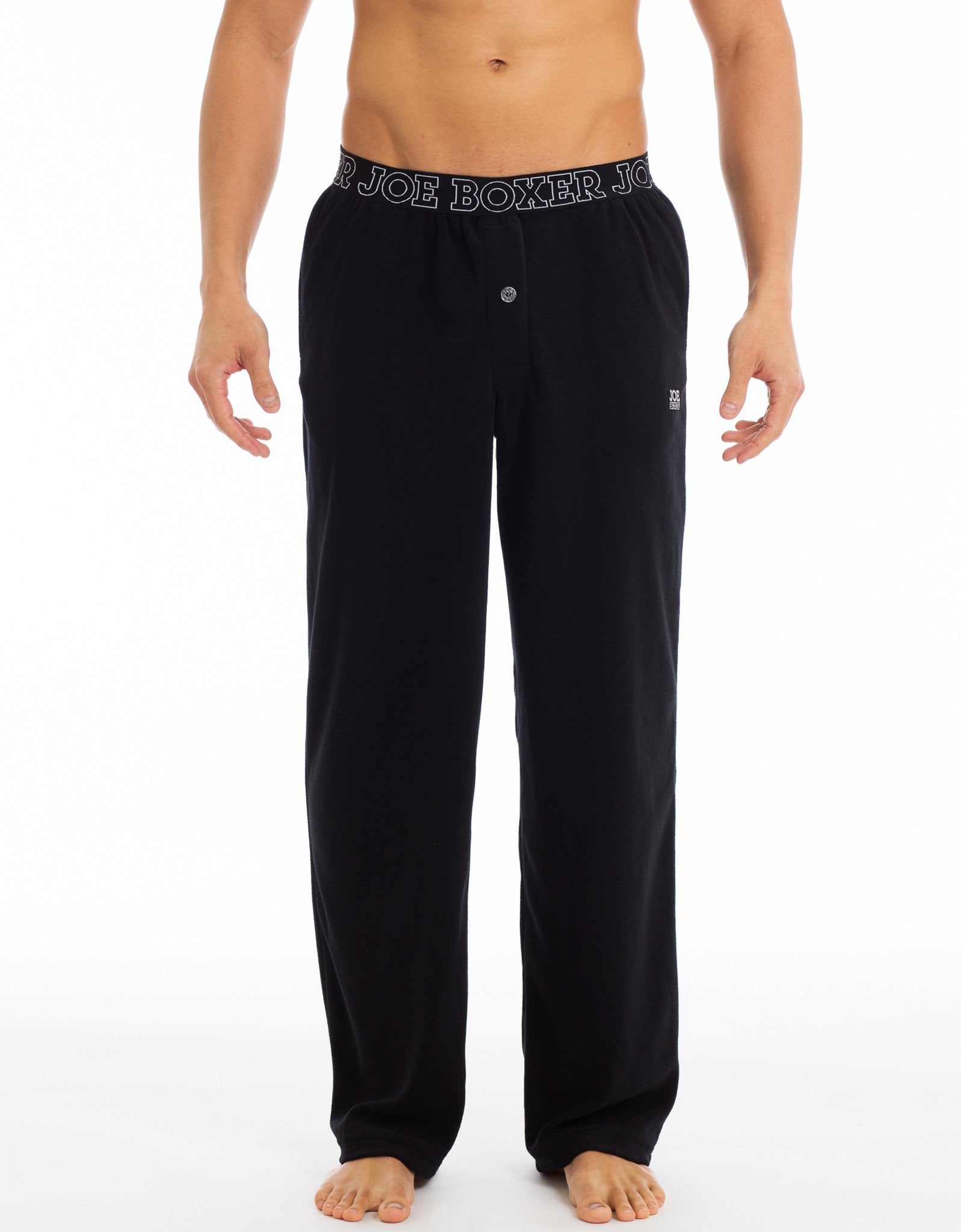 CLASSIC LOUNGE - MICROFLEECE PANT | BLACK – Joe Boxer Canada