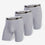CLASSIC FIT STRETCH – CYCLE SHORTS | 3-PACK GREY