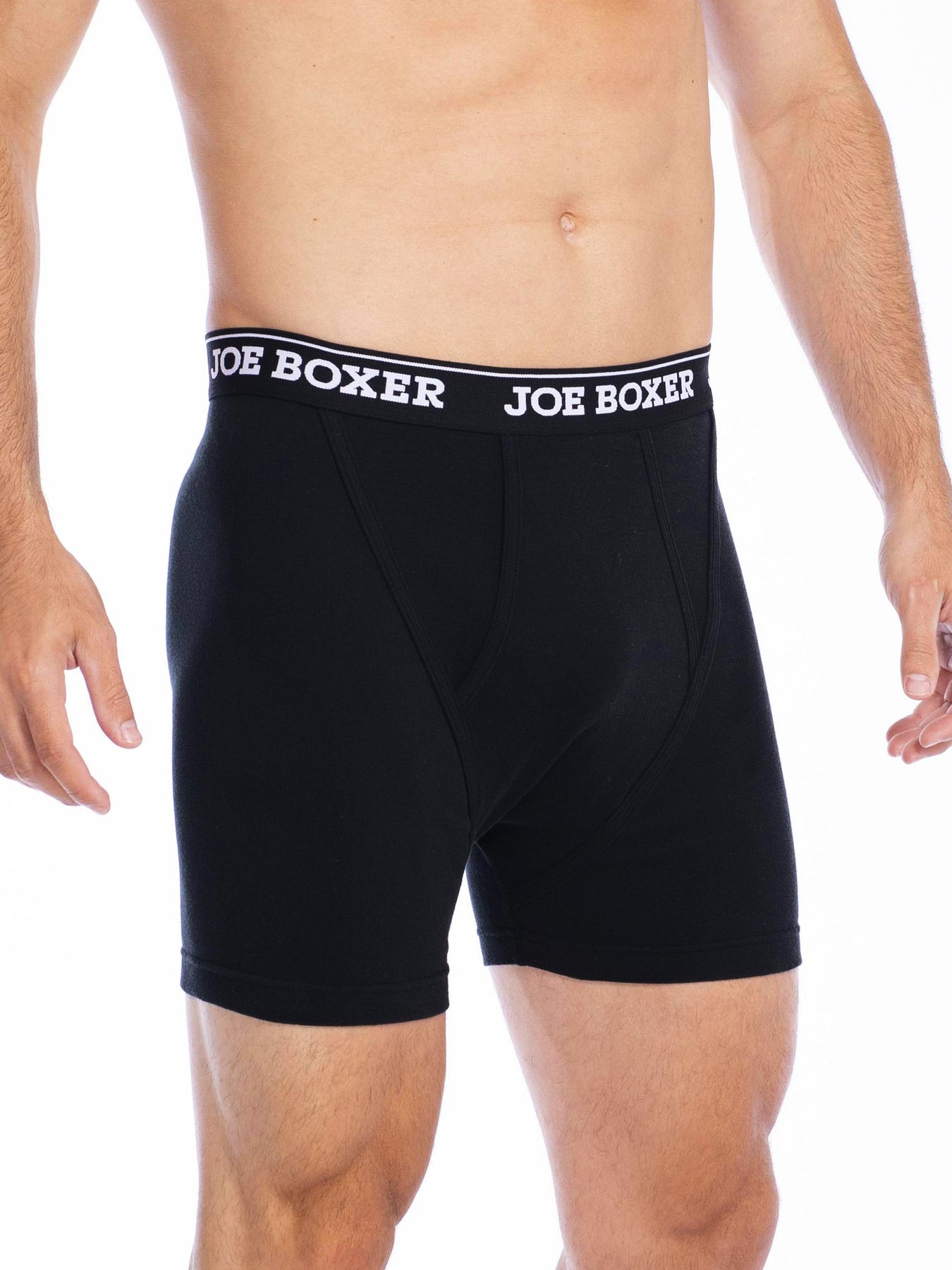 Starter Black Label Men's Boxer Briefs Small Essential Cotton Stretch 3  Pack